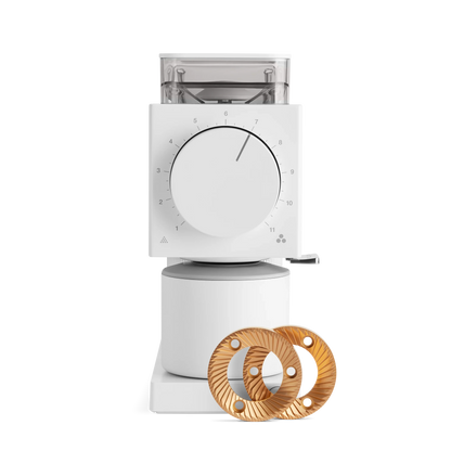 Ode Brew Grinder Gen 2 - Ode Brew Grinder Gen 2 - Matte White / Upgraded SSP MP Brew Burrs | Fellow