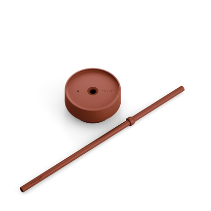 The Cold Lid + Straw - The Cold Lid + Straw - Sienna / 20 oz | Fellow