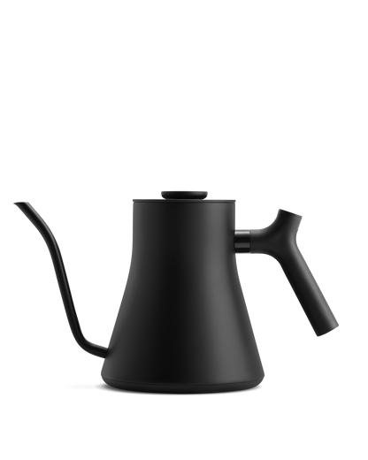 Fellow Stagg EKG Electric Kettle Replacement Body in matte black with long spout and angled handle.